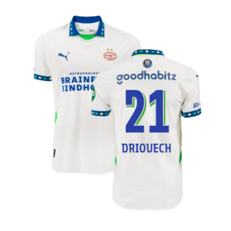 2024-2025 PSV Eindhoven Third Shirt (Driouech 21)