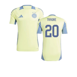 2024-2025 Ajax Training Jersey (Pulse Yellow) (Traore 20)