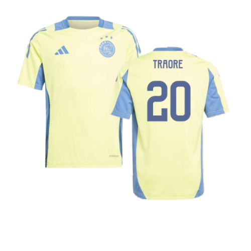 2024-2025 Ajax Training Jersey (Pulse Yellow) - Kids (Traore 20)