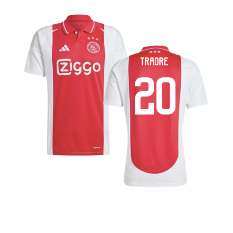 2024-2025 Ajax Home Shirt (Traore 20)