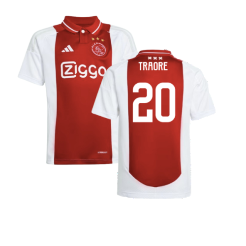 2024-2025 Ajax Home Shirt (Kids) (Traore 20)