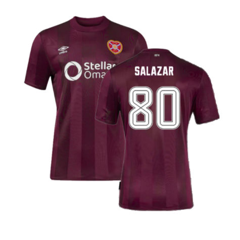 2024-2025 Hearts Home Shirt (Salazar 80)