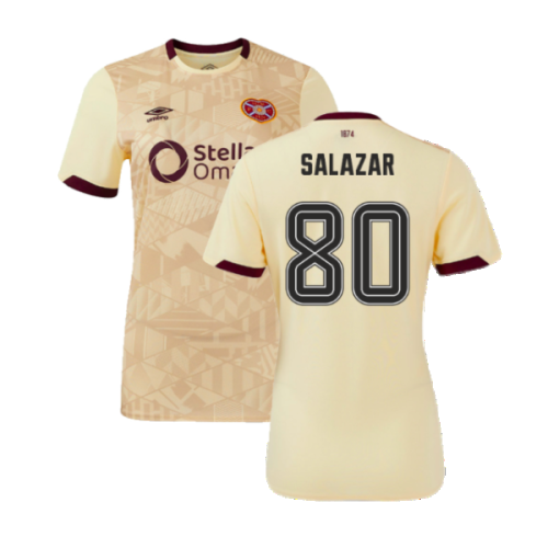 2024-2025 Hearts Away Shirt (Womens) (Salazar 80)