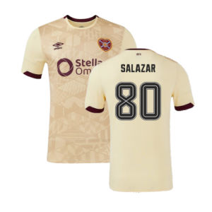 2024-2025 Hearts Away Shirt (Kids) (Salazar 80)