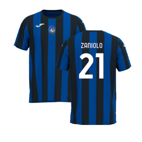 2024-2025 Atalanta Replica Home Shirt (Zaniolo 21)