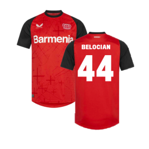 2024-2025 Bayer Leverkusen Home Shirt (Belocian 44) 2024-2025 Bayer Leverkusen Home Shirt (Belocian 44)