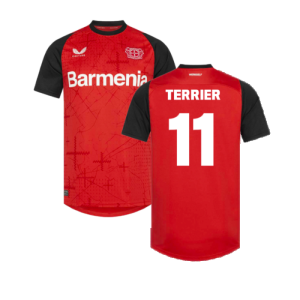 2024-2025 Bayer Leverkusen Home Shirt (Terrier 11) 2024-2025 Bayer Leverkusen Home Shirt (Terrier 11)
