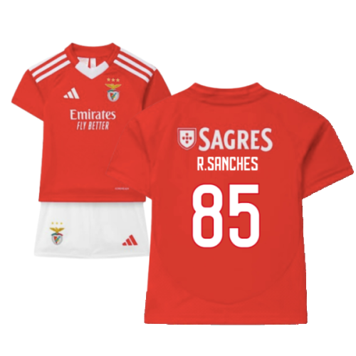 2024-2025 Benfica Home Mini Kit (R.Sanches 85)