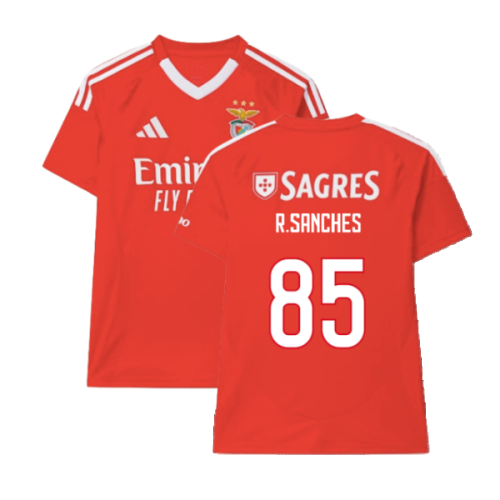 2024-2025 Benfica Home Shirt (R.Sanches 85)