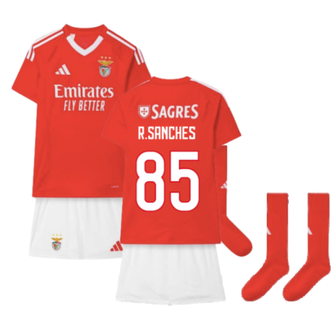 2024-2025 Benfica Home Youth Kit (R.Sanches 85)