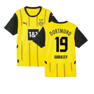 2024-2025 Borussia Dortmund Home Shirt (Guirassy 19)