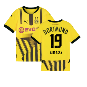 2024-2025 Borussia Dortmund Cup Shirt (Kids) (Guirassy 19)