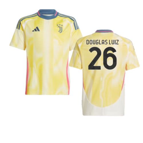 2024-2025 Juventus Away Shirt (Kids) (Douglas Luiz 26)