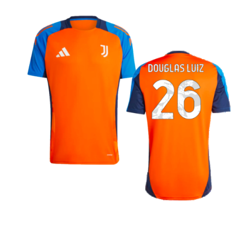 2024-2025 Juventus Training Jersey (Orange) (Douglas Luiz 26)