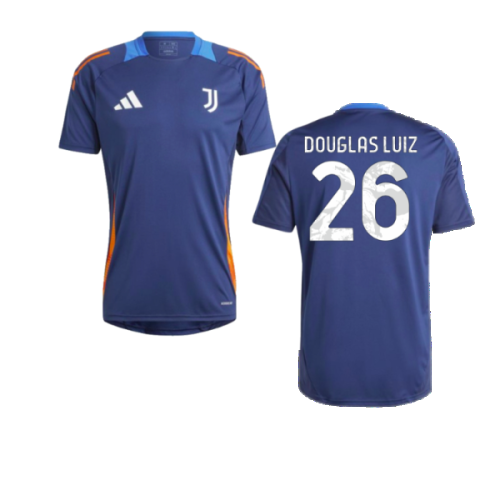 2024-2025 Juventus Training Jersey (Navy) (Douglas Luiz 26)