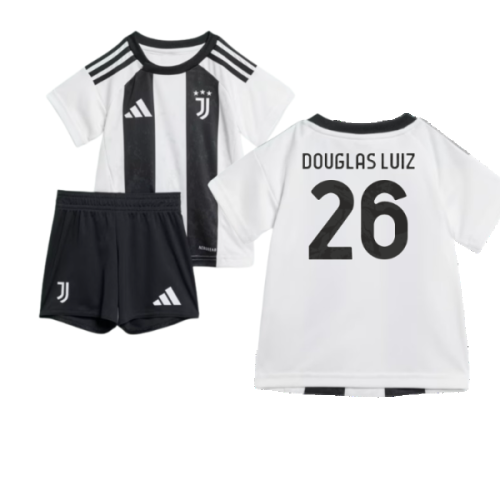 2024-2025 Juventus Home Baby Kit (Douglas Luiz 26)