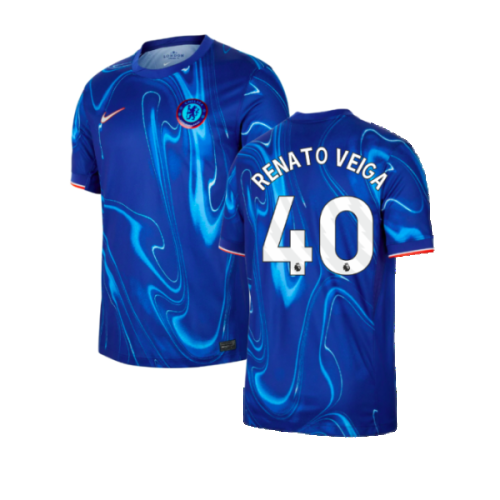 2024-2025 Chelsea Home Shirt (Renato Veiga 40)