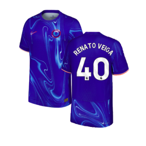 2024-2025 Chelsea Home Authentic Dri-Fit ADV Shirt (Renato Veiga 40)