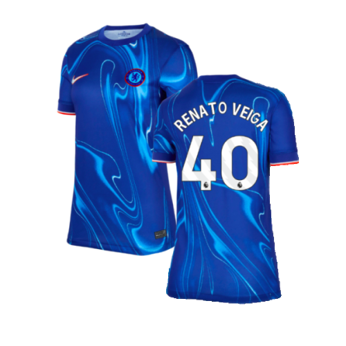 2024-2025 Chelsea Home Shirt (Womens) (Renato Veiga 40)