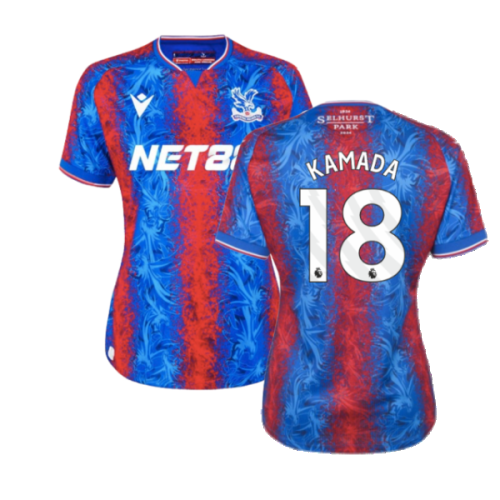 2024-2025 Crystal Palace Home Shirt (Ladies) (Kamada 18)