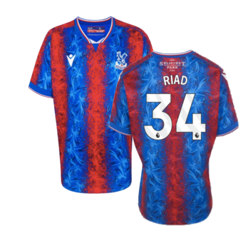 2024-2025 Crystal Palace Home Shirt (Kids) (Riad 34)