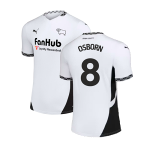 2024-2025 Derby County Home Shirt (Osborn 8) 2024-2025 Derby County Home Shirt (Osborn 8)