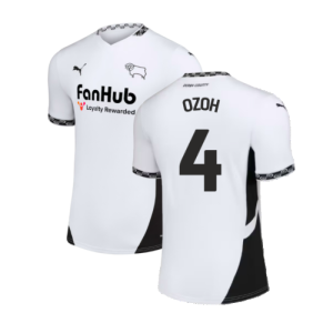 2024-2025 Derby County Home Shirt (Kids) (Ozoh 4) 2024-2025 Derby County Home Shirt (Kids) (Ozoh 4)