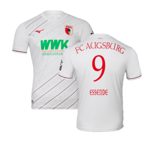 2024-2025 FC Augsburg Home Shirt (Essende 9)