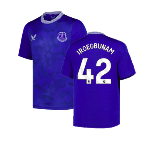 2024-2025 Everton Home Shirt (Kids) (Iroegbunam 42)