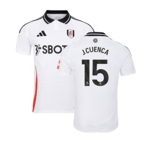 2024-2025 Fulham Home Shirt (J.Cuenca 15)