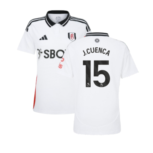 2024-2025 Fulham Home Shirt (Womens) (J.Cuenca 15)