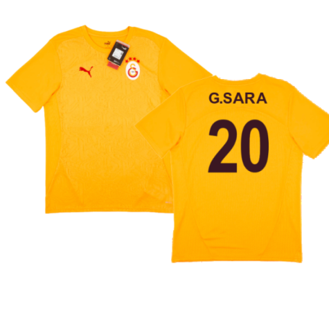 2024-2025 Galatasaray Training Shirt (Orange) (G.Sara 20)