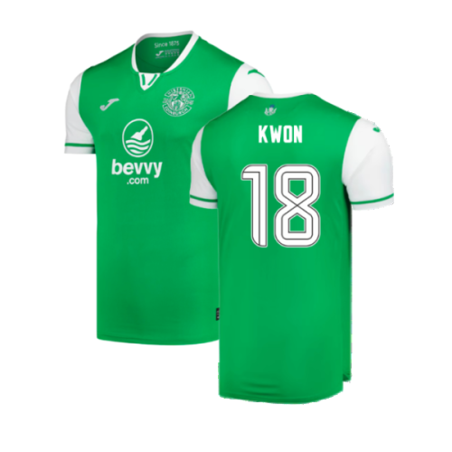 2024-2025 Hibernian Home Shirt (Kwon 18)