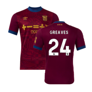 2024-2025 Ipswich Town Away Shirt (Kids) (Greaves 24)