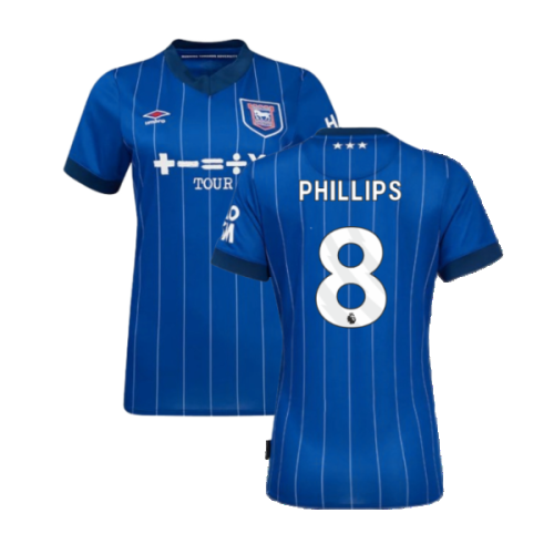 2024-2025 Ipswich Home Shirt (Womens) (Phillips 8)