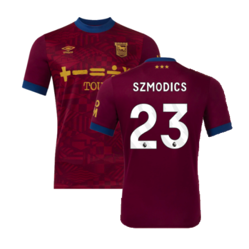 2024-2025 Ipswich Away Shirt (Szmodics 23)