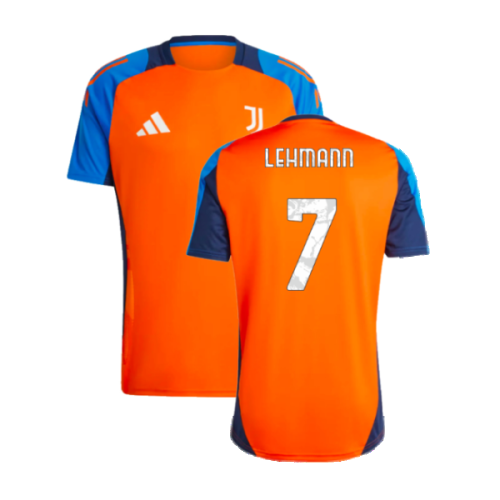 2024-2025 Juventus Training Jersey (Orange) (Lehmann 7)