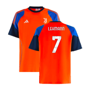 2024-2025 Juventus Training Tee (Orange) (Lehmann 7) 2024-2025 Juventus Training Tee (Orange) (Lehmann 7)