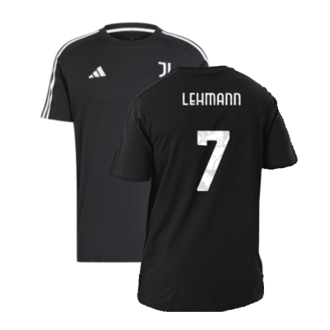 2024-2025 Juventus DNA Tee (Black) (Lehmann 7)