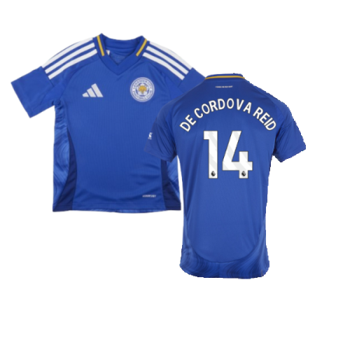 2024-2025 Leicester City Home Shirt (Kids) (De Cordova Reid 14)