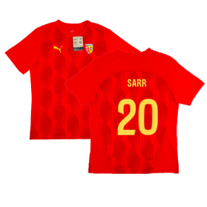 2024-2025 Racing Lens Pre-Match Shirt (Red) (Sarr 20)