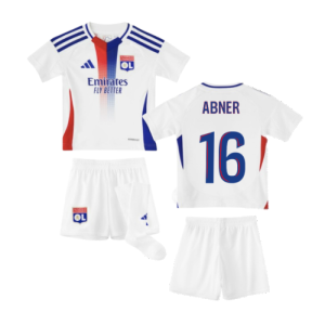 2024-2025 Olympique Lyon Home Mini Kit (Abner 16)