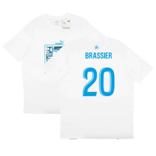 2024-2025 Marseille ftblCulture Tee (White) (Brassier 20)