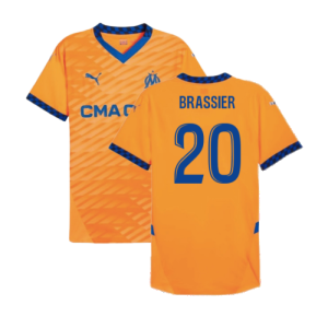 2024-2025 Marseille Third Authentic Shirt (Brassier 20)