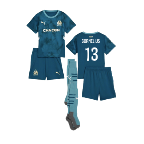 2024-2025 Marseille Away Mini Kit (Cornelius 13)