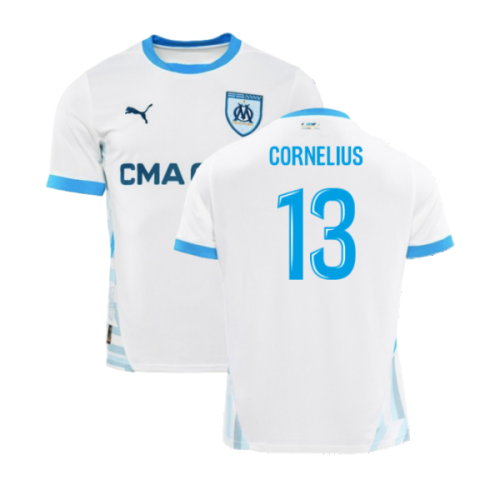 2024-2025 Marseille Home Shirt (Cornelius 13)