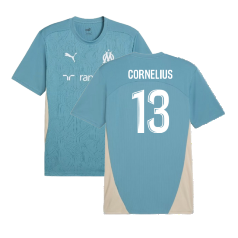 2024-2025 Marseille Training Shirt (Bold Blue) (Cornelius 13)