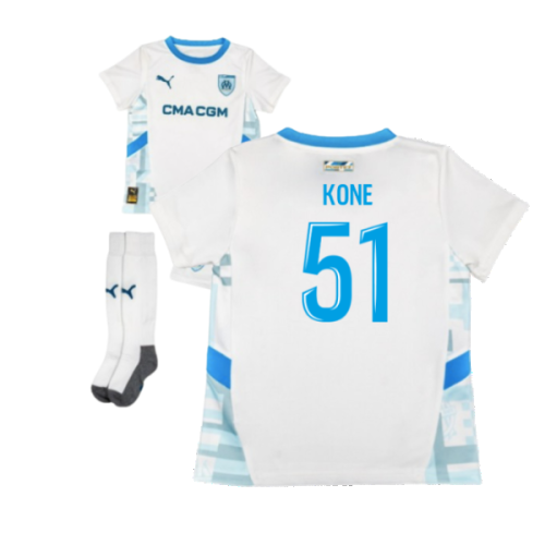 2024-2025 Marseille Home Mini Kit (Kone 51)