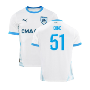 2024-2025 Marseille Home Shirt (Womens) (Kone 51) 2024-2025 Marseille Home Shirt (Womens) (Kone 51)