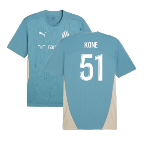 2024-2025 Marseille Training Shirt (Bold Blue) (Kone 51)